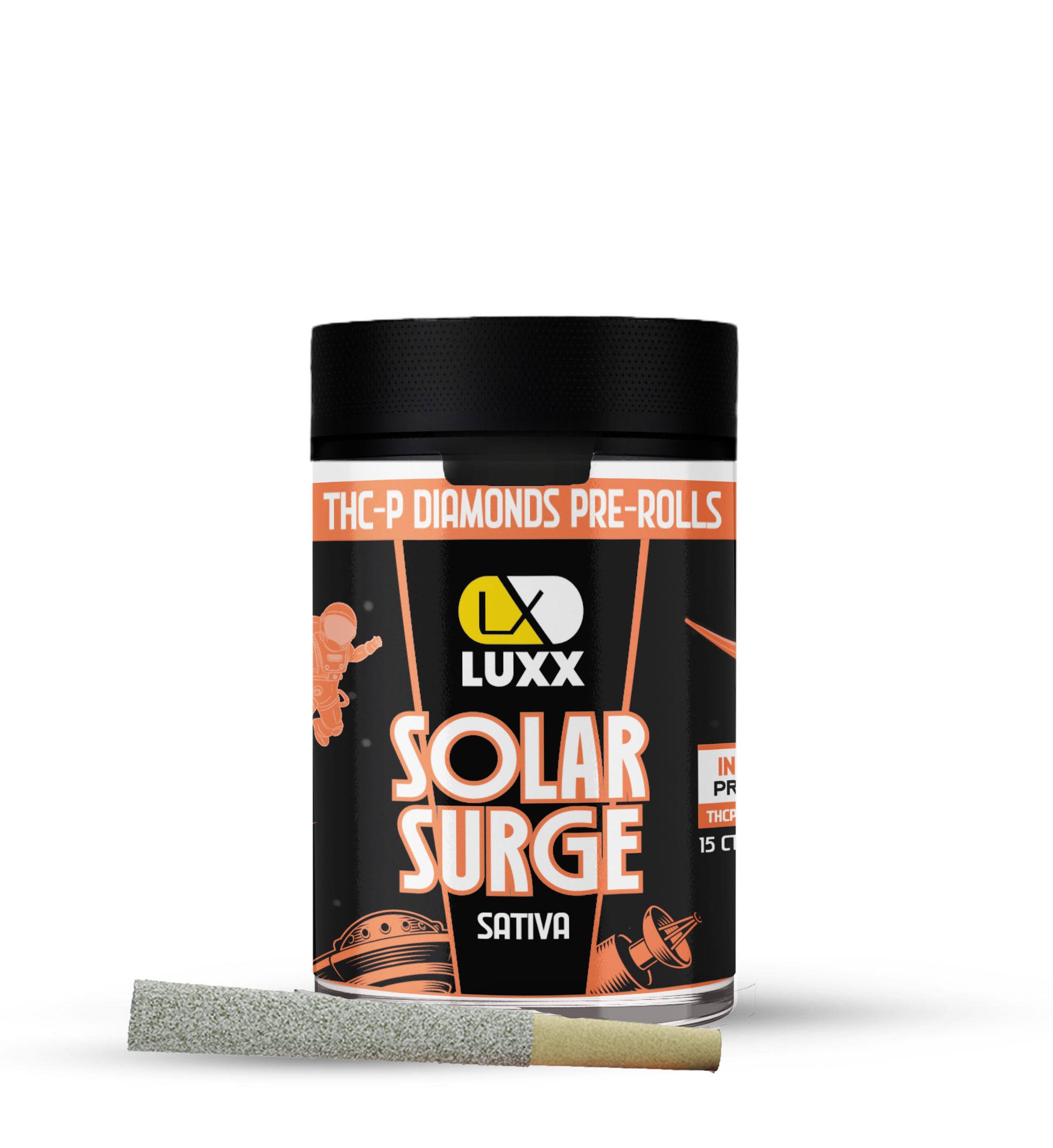 LUXX THC-P DIAMOND PRE-ROLLS 15CT - SOLAR SURGE