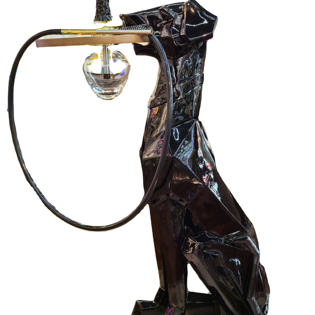 DOG DESIGN ELEXTROPLATE COLOR HOOKAH - LUXX 4767