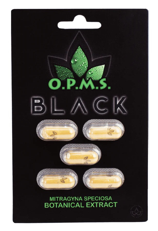 OPMS BLACK KRATOM EXTRACT PILLS
