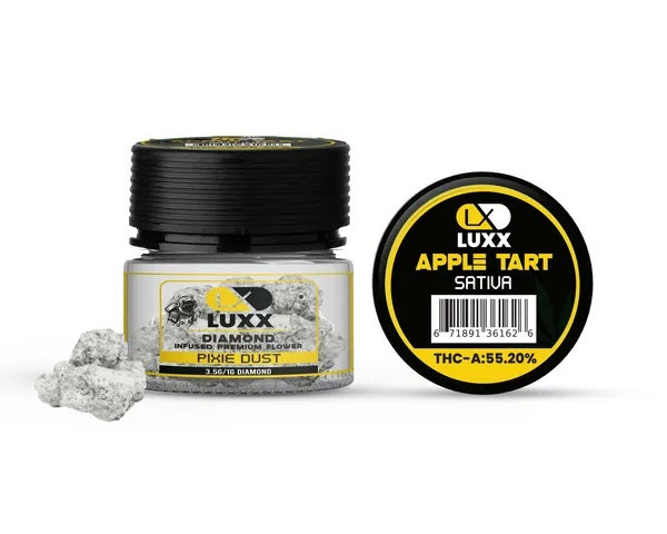 LUXX DIAMOND PIXIE DUST 3.5GRAM FLOWERS SATIVA - APPLE TART