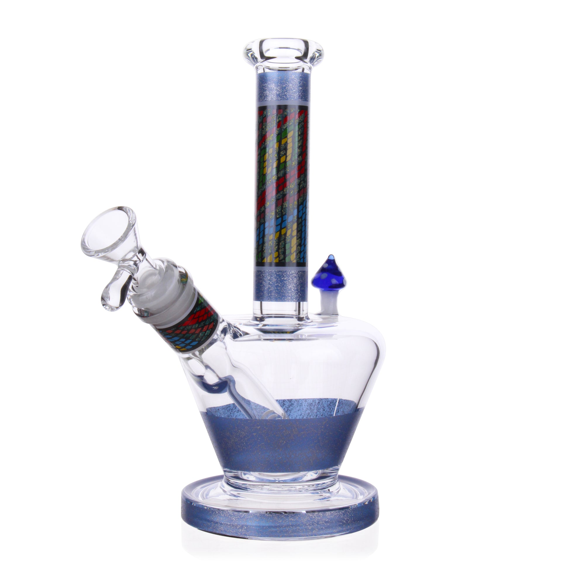 Galaxy Tower Bong – 9" Multicolor
