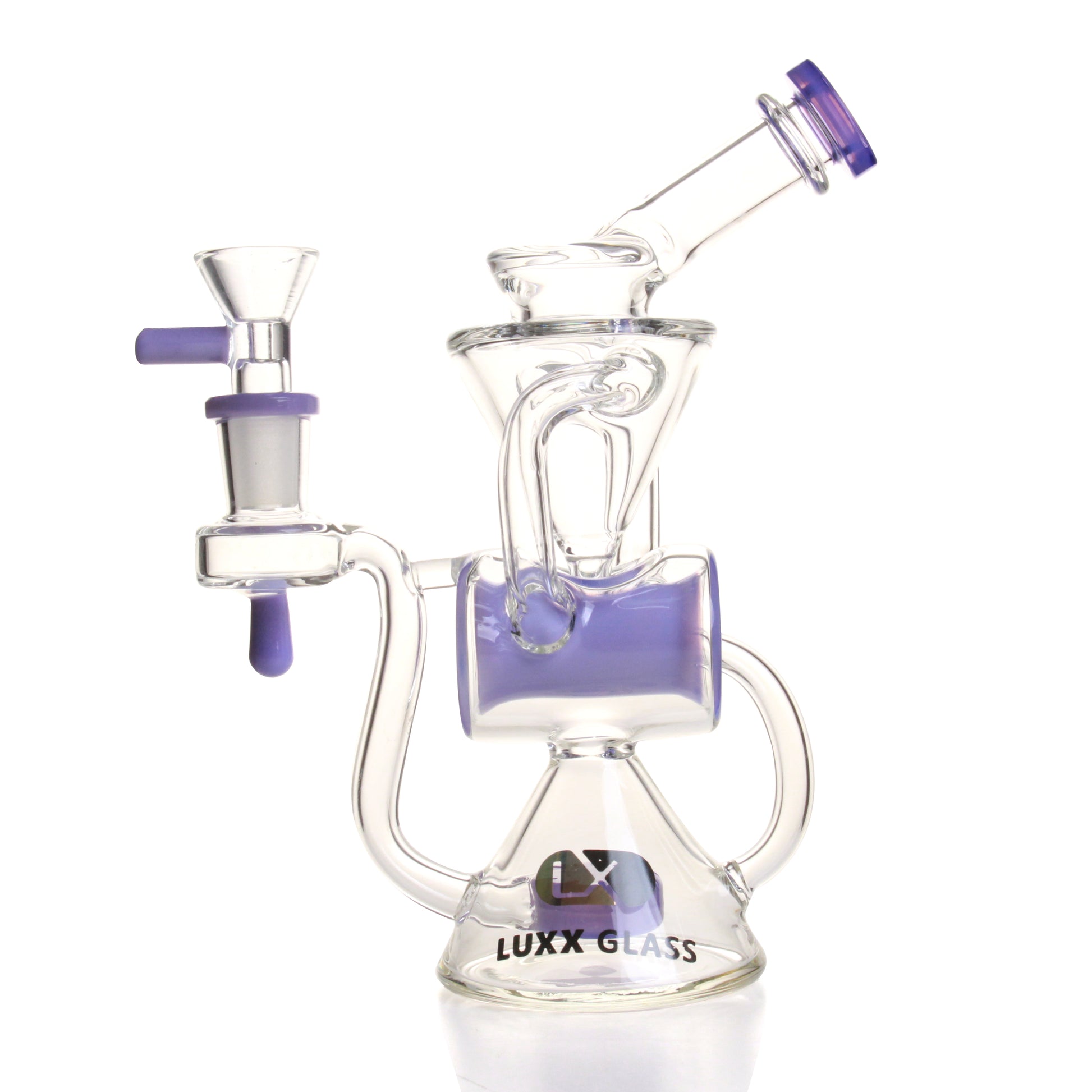 LUXX GLASS 7" MATRIX RECYCLER - LX1329