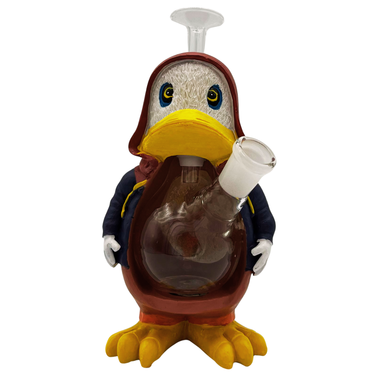 LUXX 4711 - MONSTER DESIGN RESIN GLASS BONG