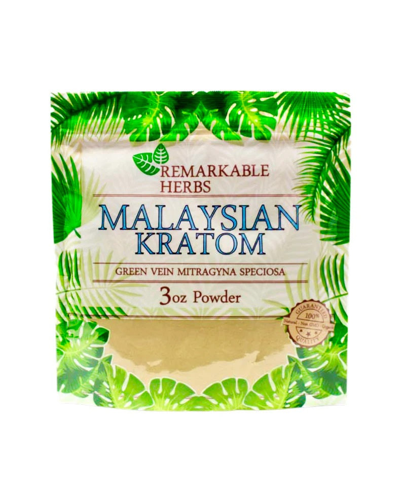 REMARKABLE HERBS KRATOM 3OZ POWDER PACK
