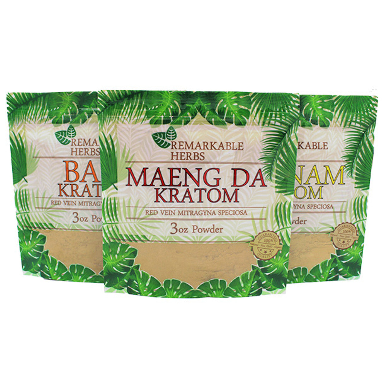 REMARKABLE HERBS KRATOM 3OZ POWDER PACK
