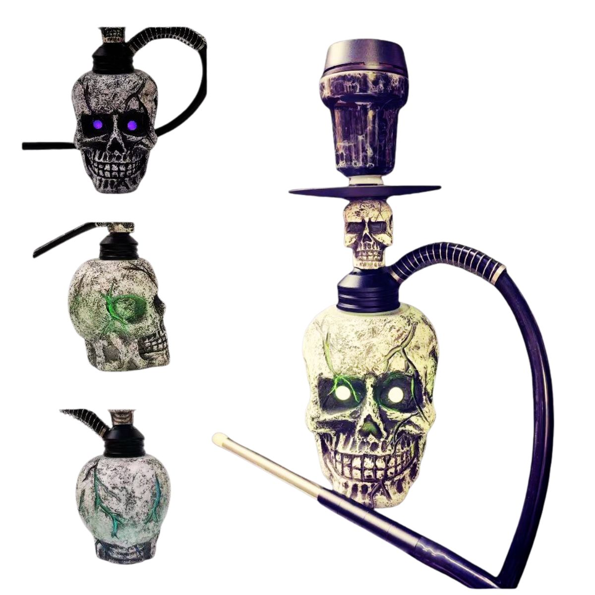SKULL SHAPE HOOKAH - LUXX 4784