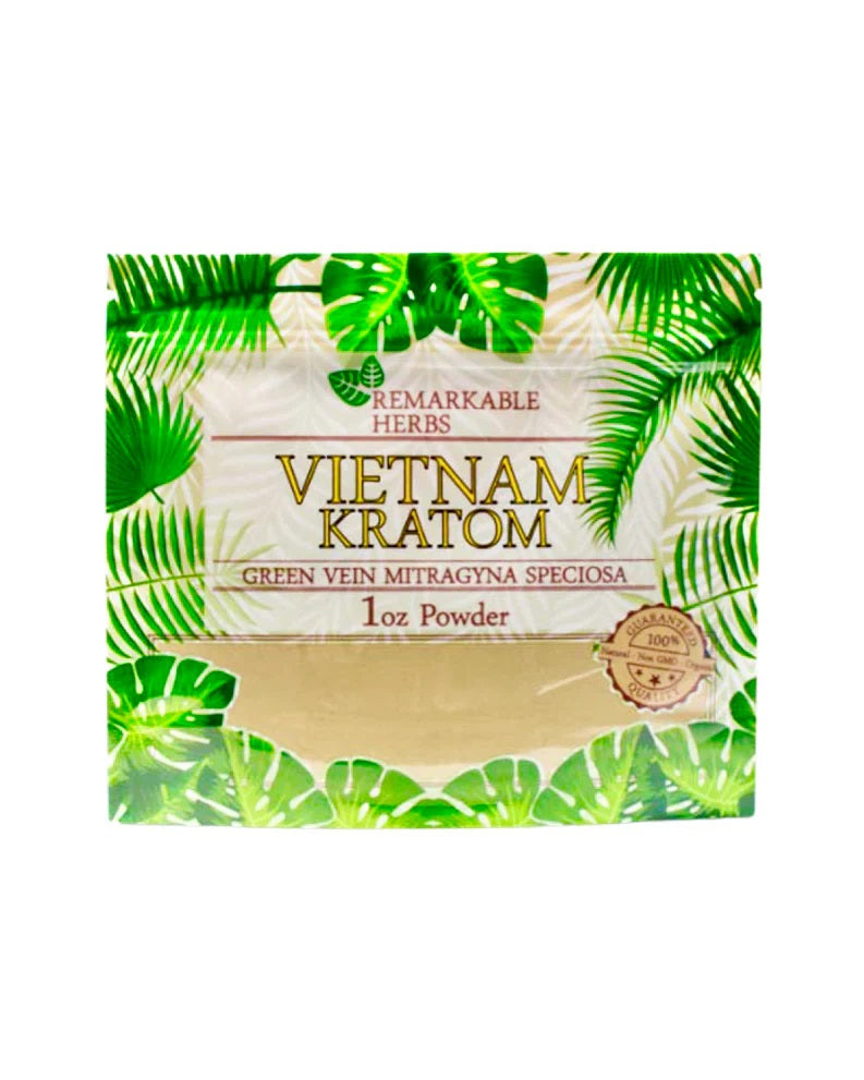 REMARKABLE HERBS KRATOM 1OZ POWDER PACK