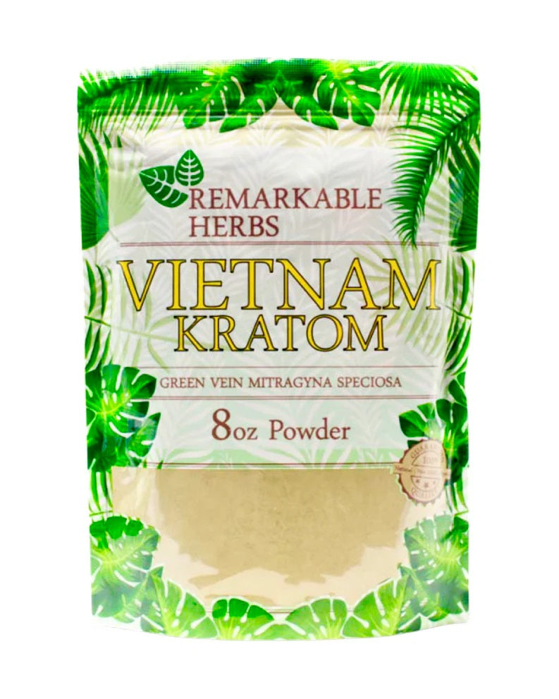 REMARKABLE HERBS KRATOM 8OZ POWDER PACK