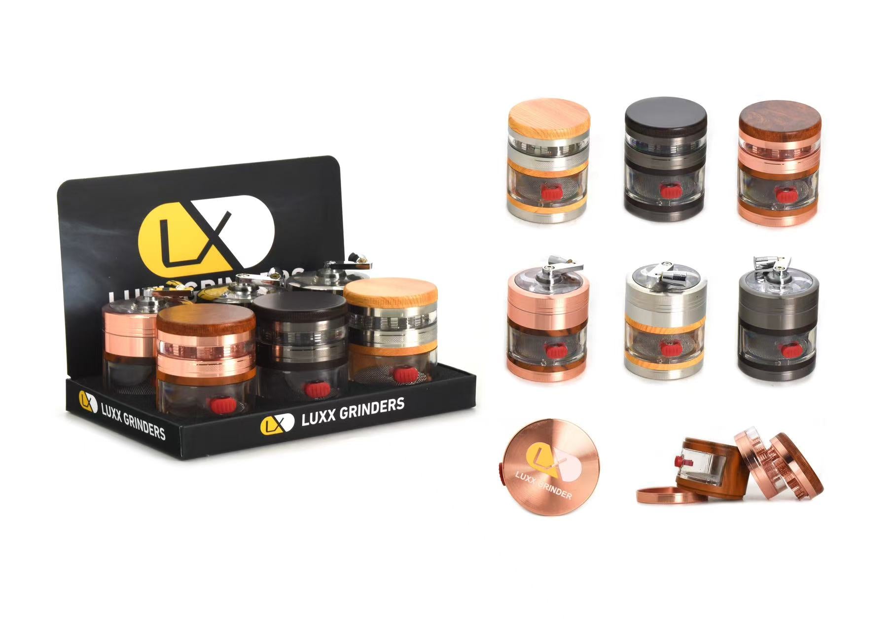 LUXX GRINDERS 4618 - 6 PACK