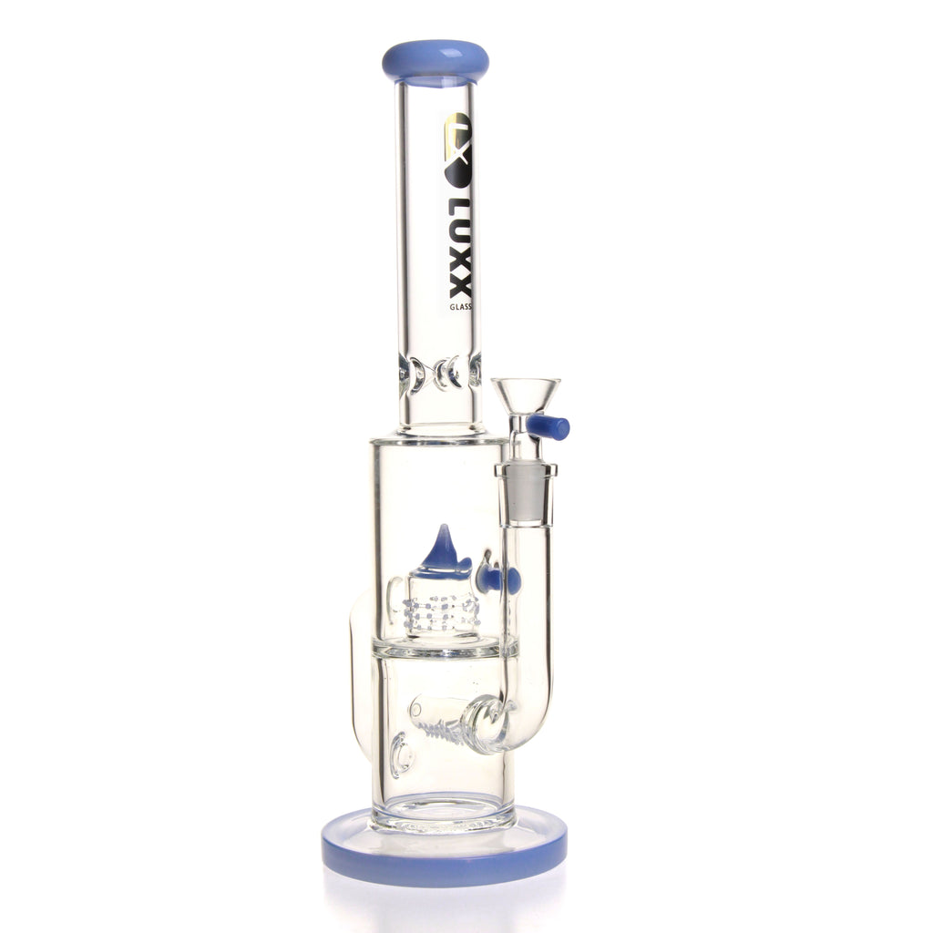 LUXX GLASS 12" STRAIGHT TUBE - LX5297