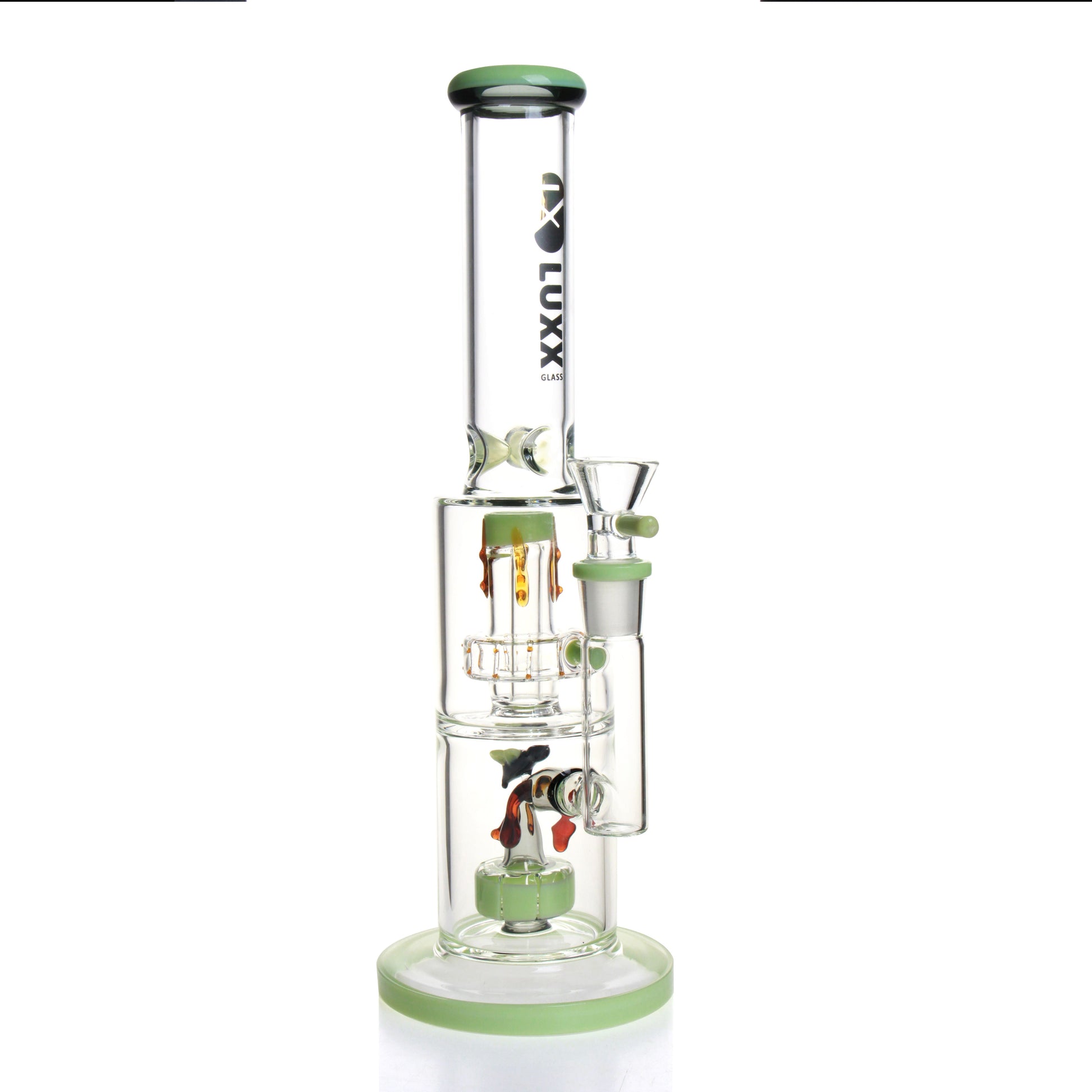 LUXX GLASS 12" BEE WATER BONG - LX1267